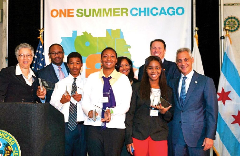 Game Changers: In its very first year, Roosevelt's BMLA wins a Game Changer award from the city of Chicago in 2014.
