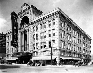 The Rialto Theatre, Joliet IL, c. the late 1920s (Photo: Legends of America)