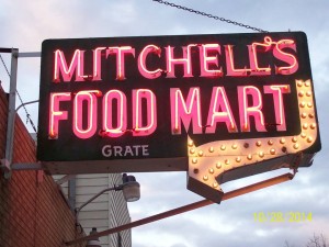 Mitchell's sign
