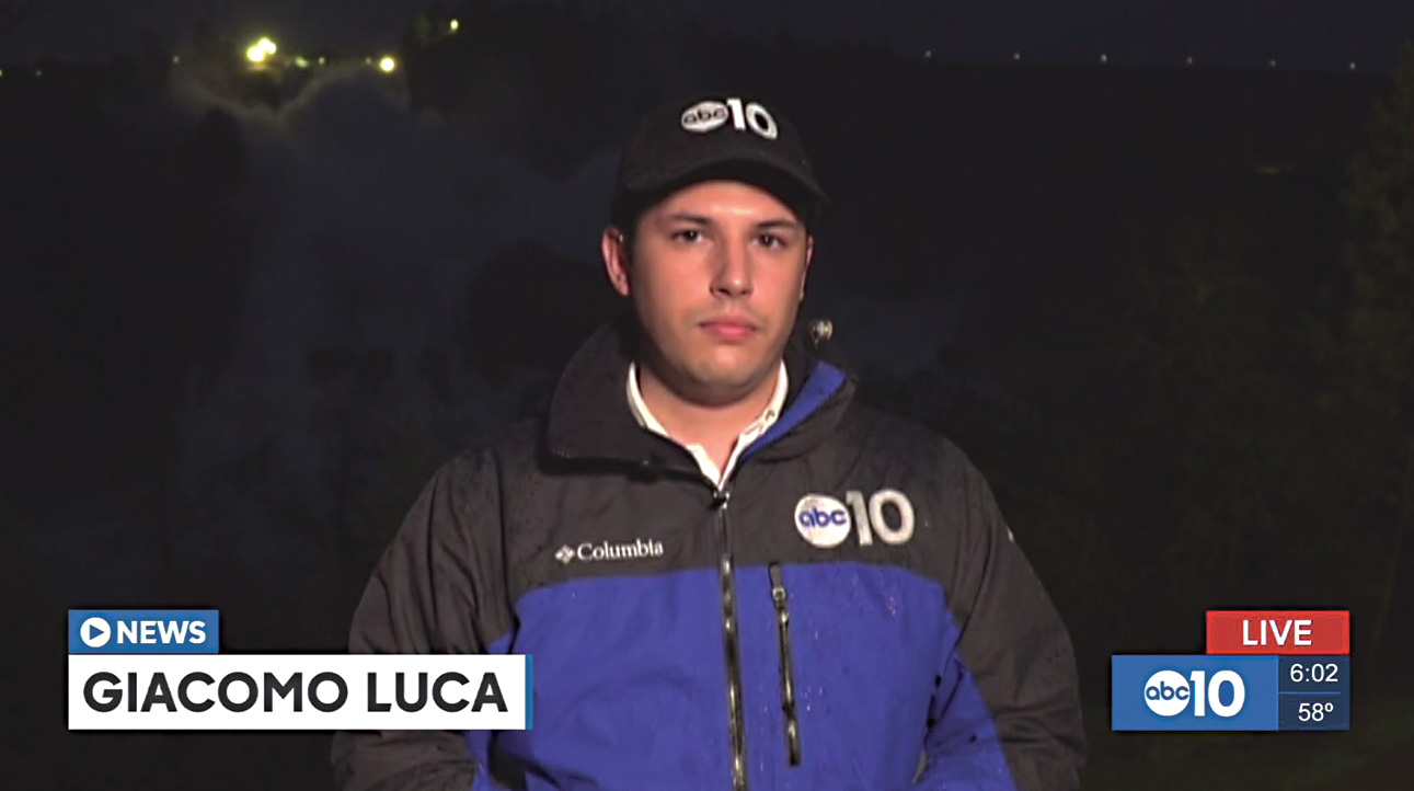 Giacomo Luca reporting