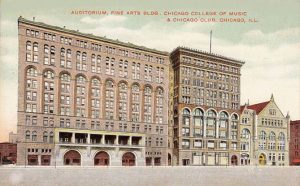 Old Drawing of the Auditorium Building
