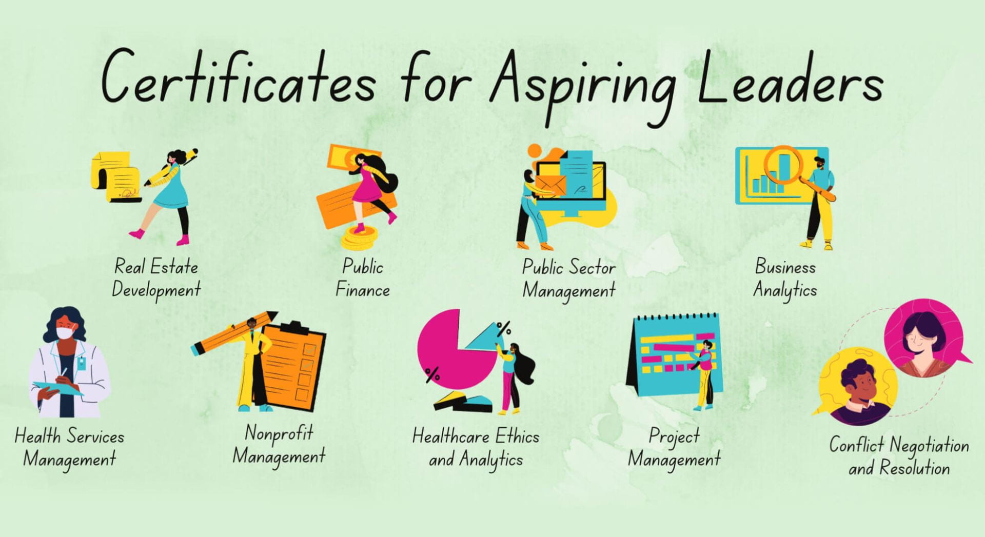 illustration: Certificates for Aspiring Leaders