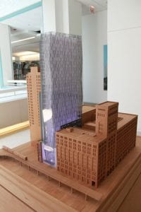 architectural model of the Wabash Building