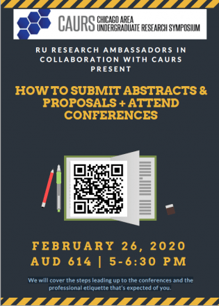Workshop: Writing Abstracts and Attending Conferences
